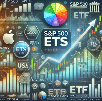 S&amp;P500 ETF 상품 비교 및 구성 종목