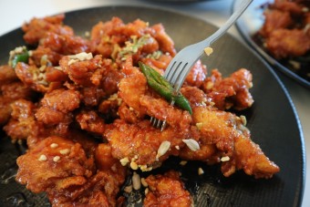 포항초 닭강정
