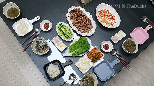고기 족발 밥과 잘어울리는 겉절이