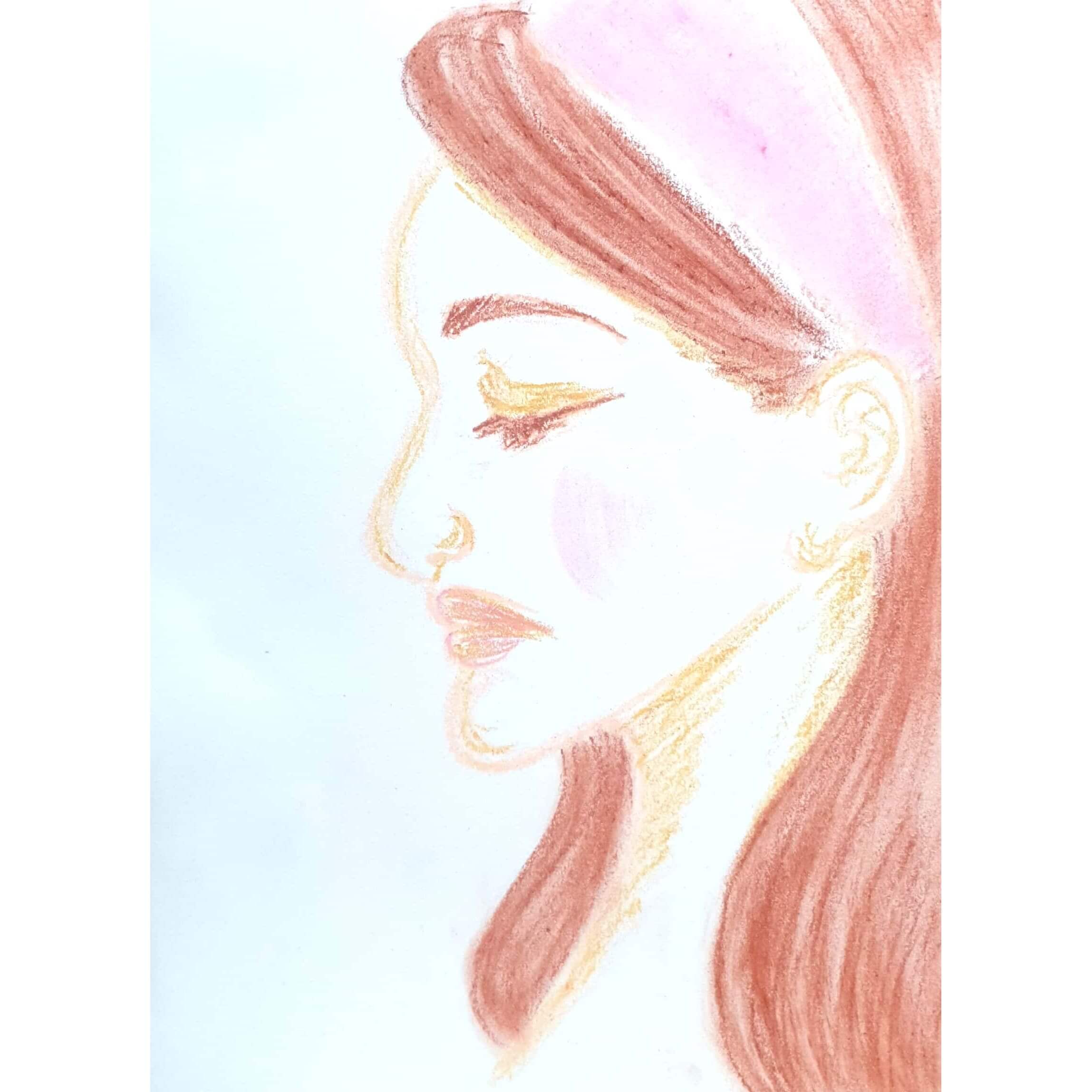  Soft and Warm 부드럽고 따뜻한 / 일러스트 그림 드로잉 / 인물화 그리기