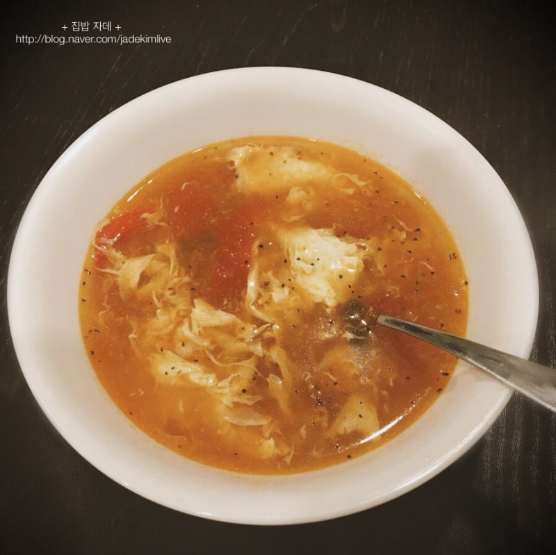 백종원 토마토 수프 레시피