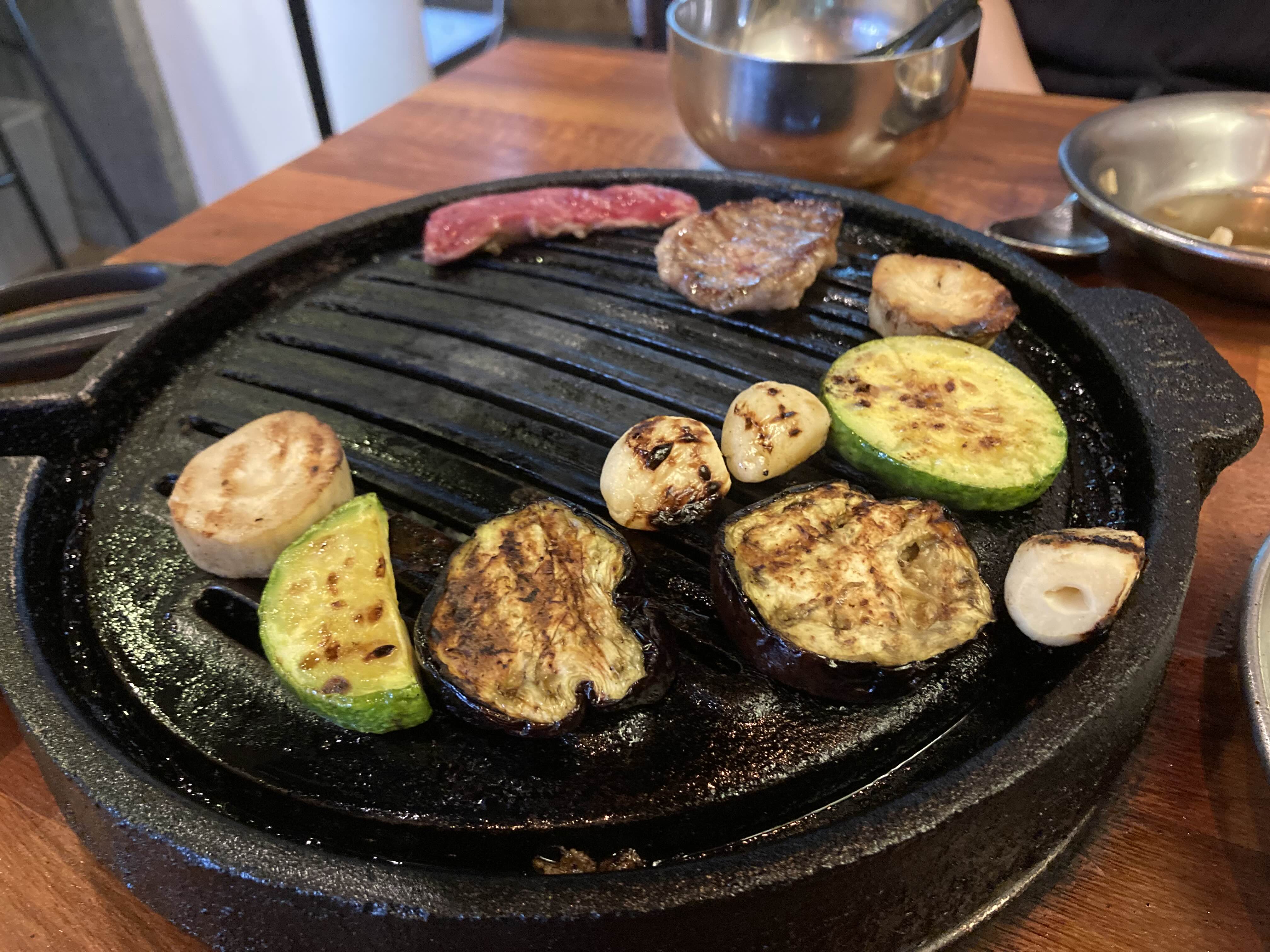 신대방동 맛집 우니꾸 채소구이