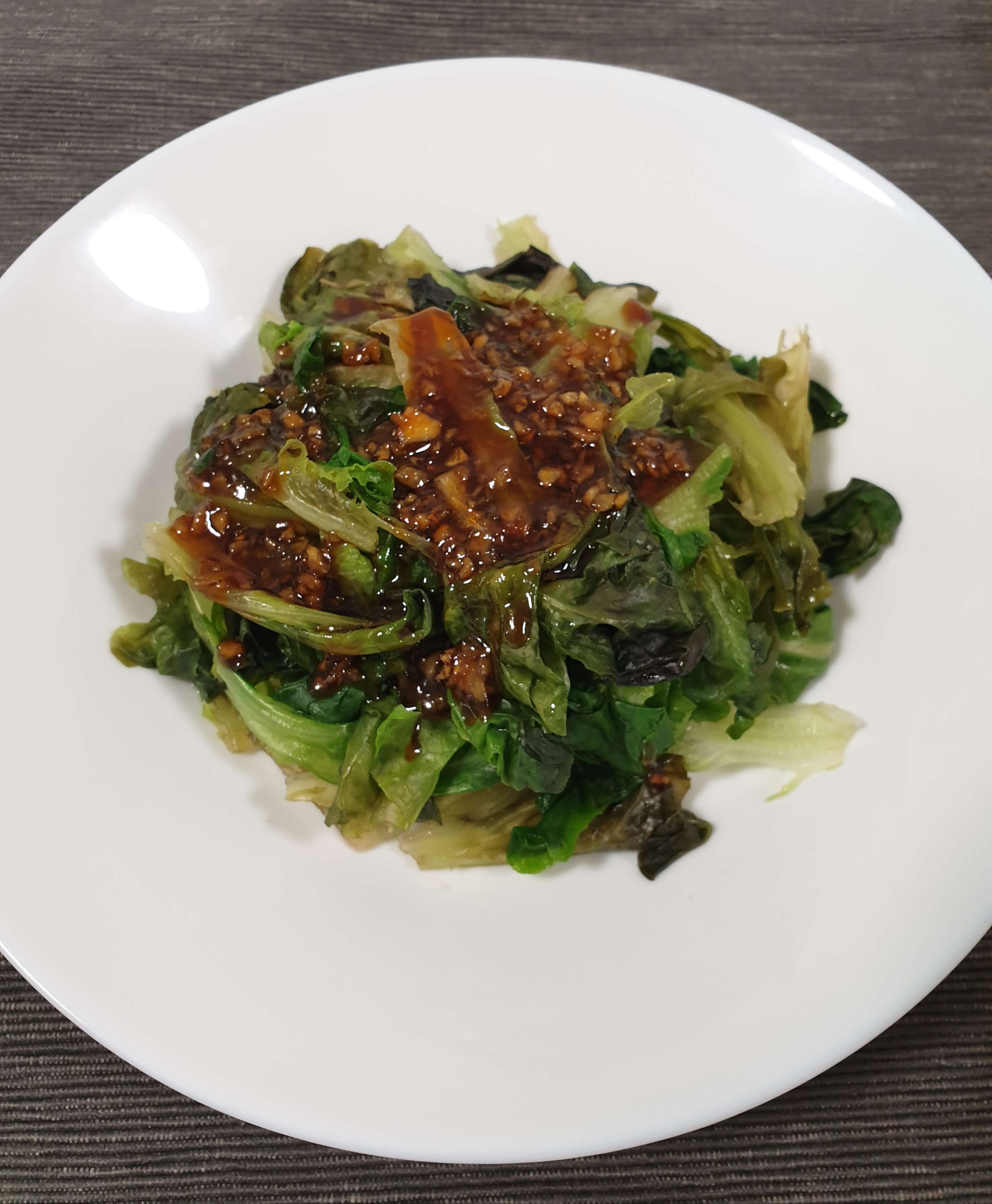  양념이 너무 맛있는 익힌 상추 나물 만들기, 상추 무침
