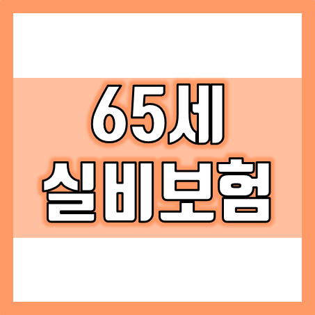  65세실비보험, 여러분은 어떤 곳을 고르시겠어요?