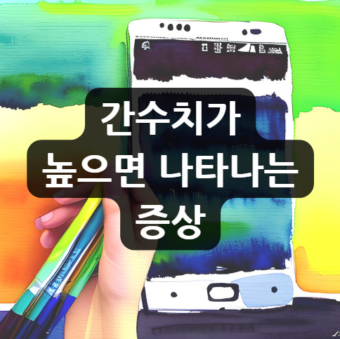  간수치가 높으면 나타나는 증상, 알아두세요!