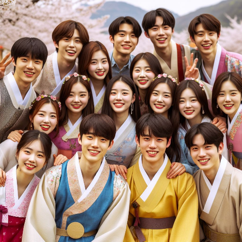 웃고있는 우리 청년들 사진_