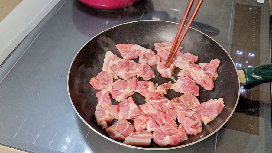 돼지고기목살조림 만드는 법. 색다른 돼지목살요리. 7