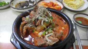 해장국 수제비