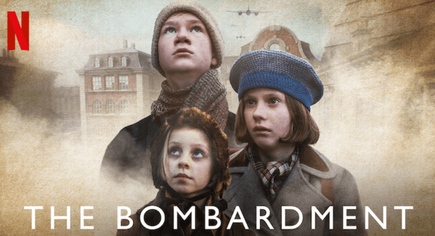 넷플릭스 영화 폭격의 주인공, 헨리, 에바, 리모어 사진