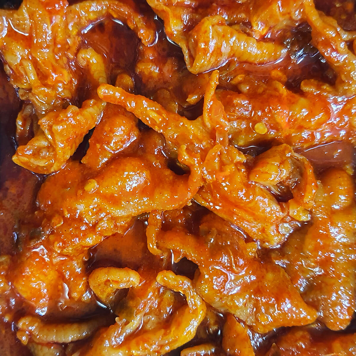  CU편의점, 신당동 야시장 맛 '화끈 불닭발' 먹어본 후기