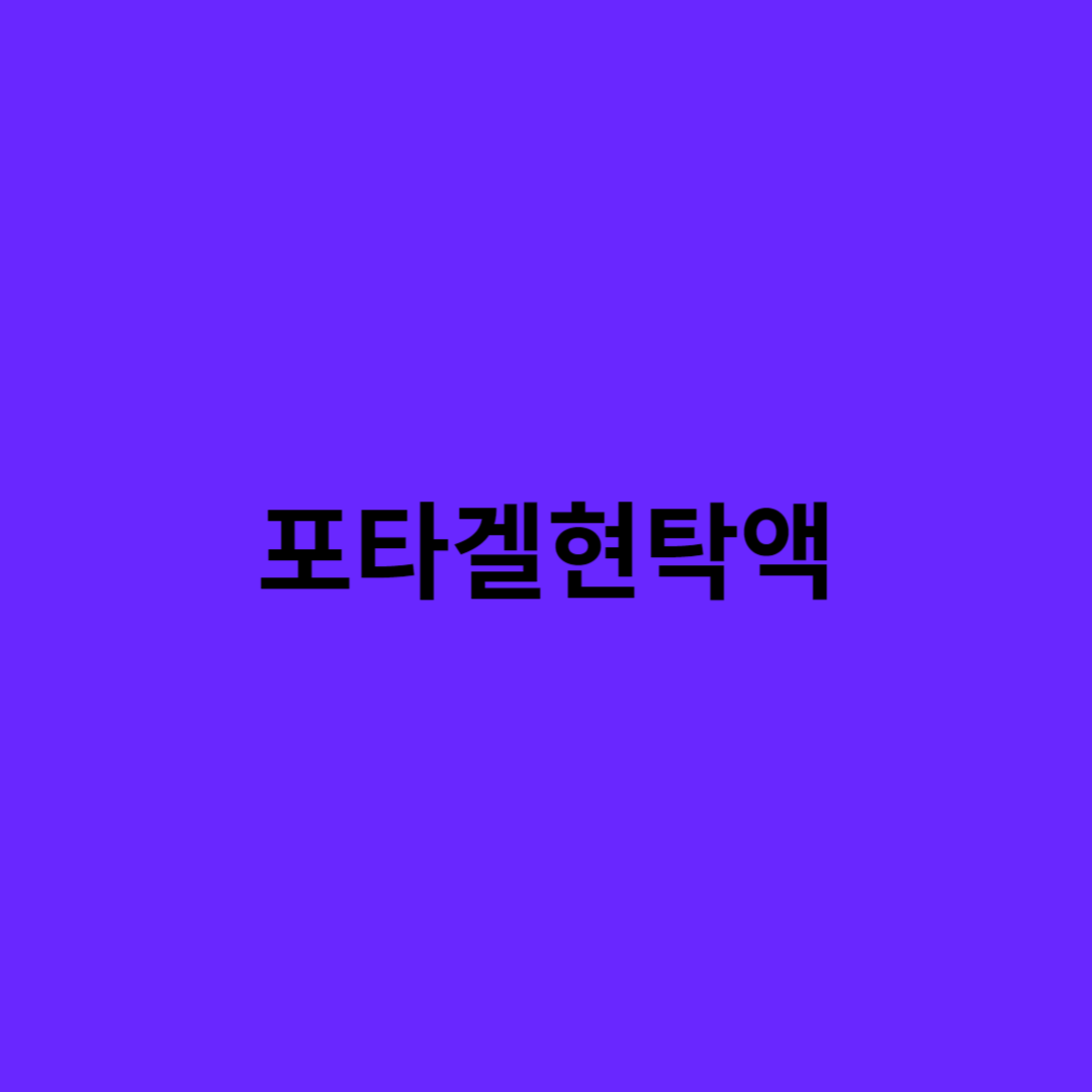 포타겔현탁액