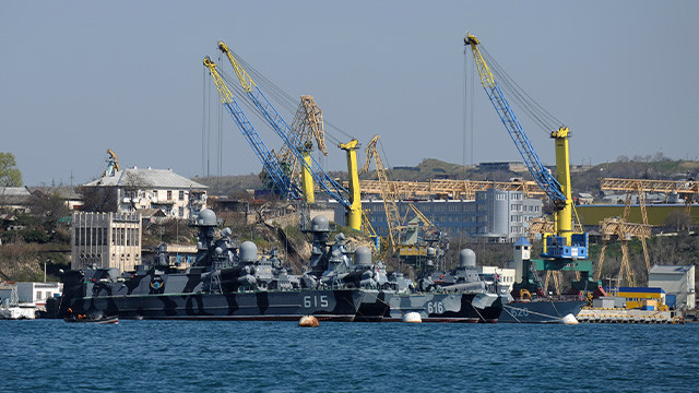 우크라이나 해상 드론&#44; 흑해서 러시아 군함 및 유조선 공격