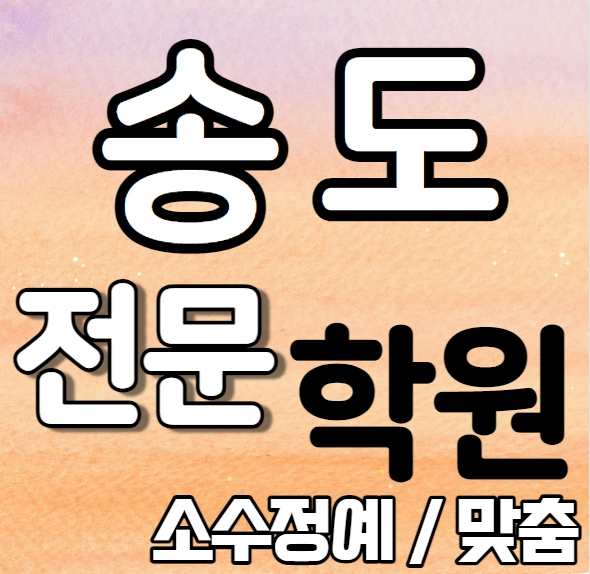  송도 중학생 영어학원 내신 해송고 연송고 고등학생 수학학원 추천 맞춤 일대일 소수정예 맞춤 개인별