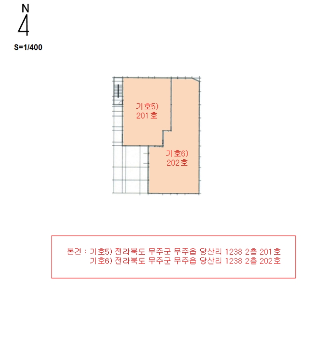 전주지방법원2022타경5357 호 별 배 치 도