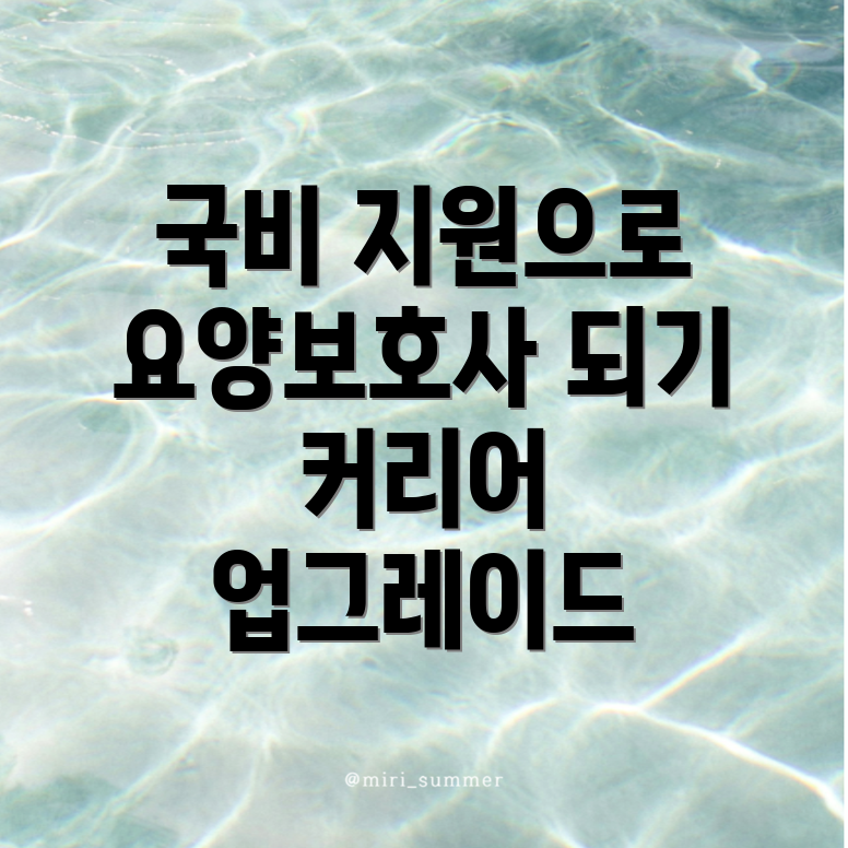 시흥시 요양보호사
