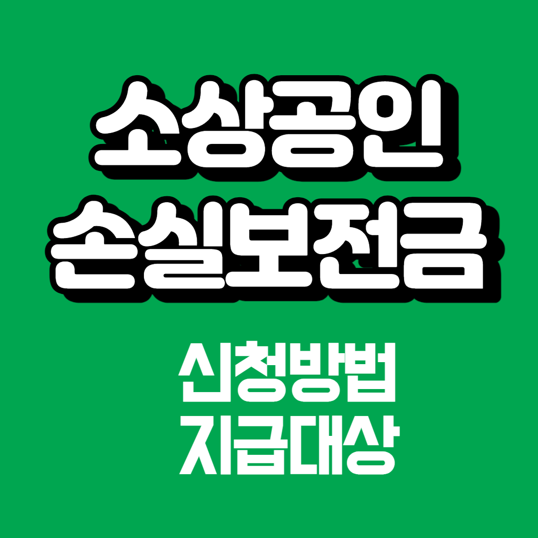 소상공인 손실보전금