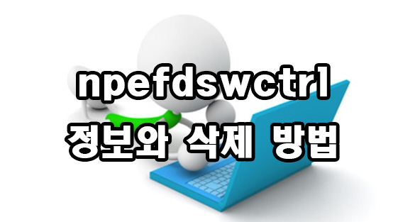  npefdswctrl 정보와 삭제 방법
