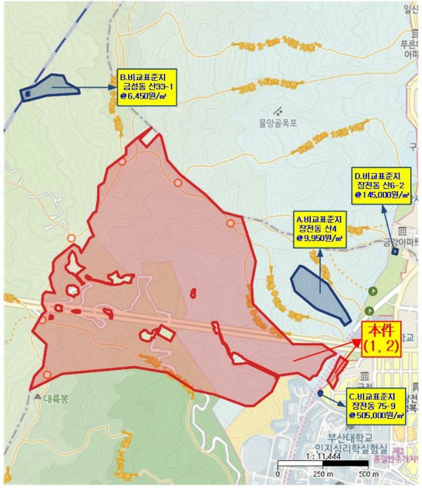 부산지방법원2022타경55189 상세위치도