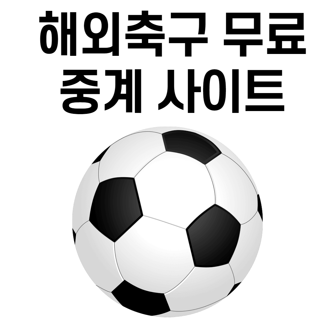  해외축구 무료중계 사이트 각티비 보는 방법