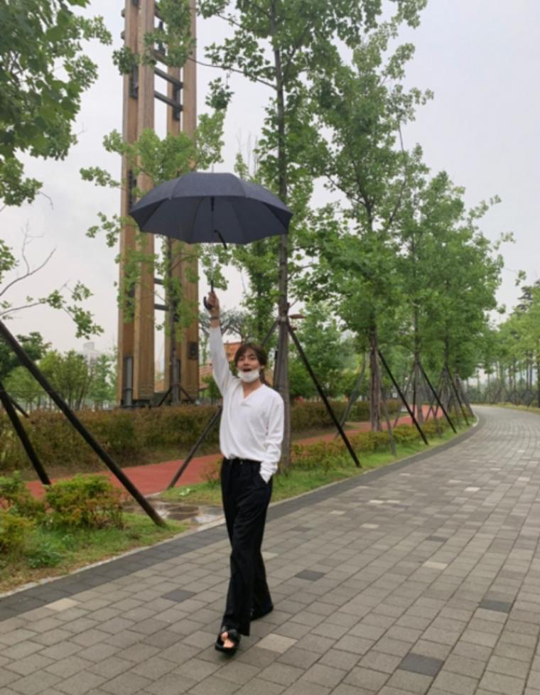  부산시민공원, BTS 뷔가 산책했던 길