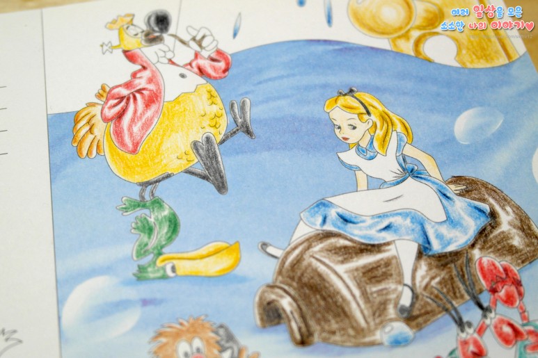 다이소 컬러링북 다이소 저렴하고 귀여운 디즈니 컬러링북 12