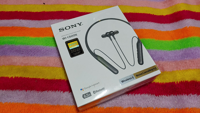  소니 SONY WI-C600N 넥타입 노이즈캔슬링 블루투스 무선이어폰