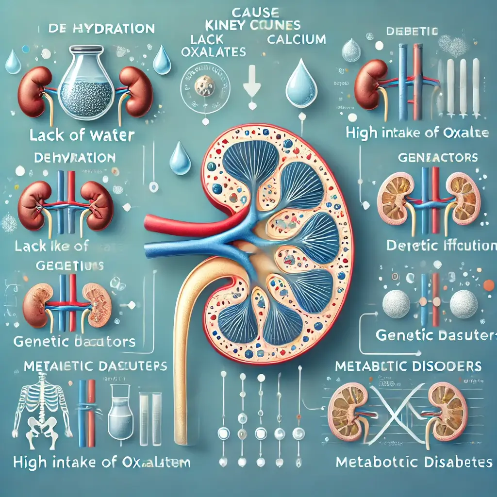 신장결석의 원인