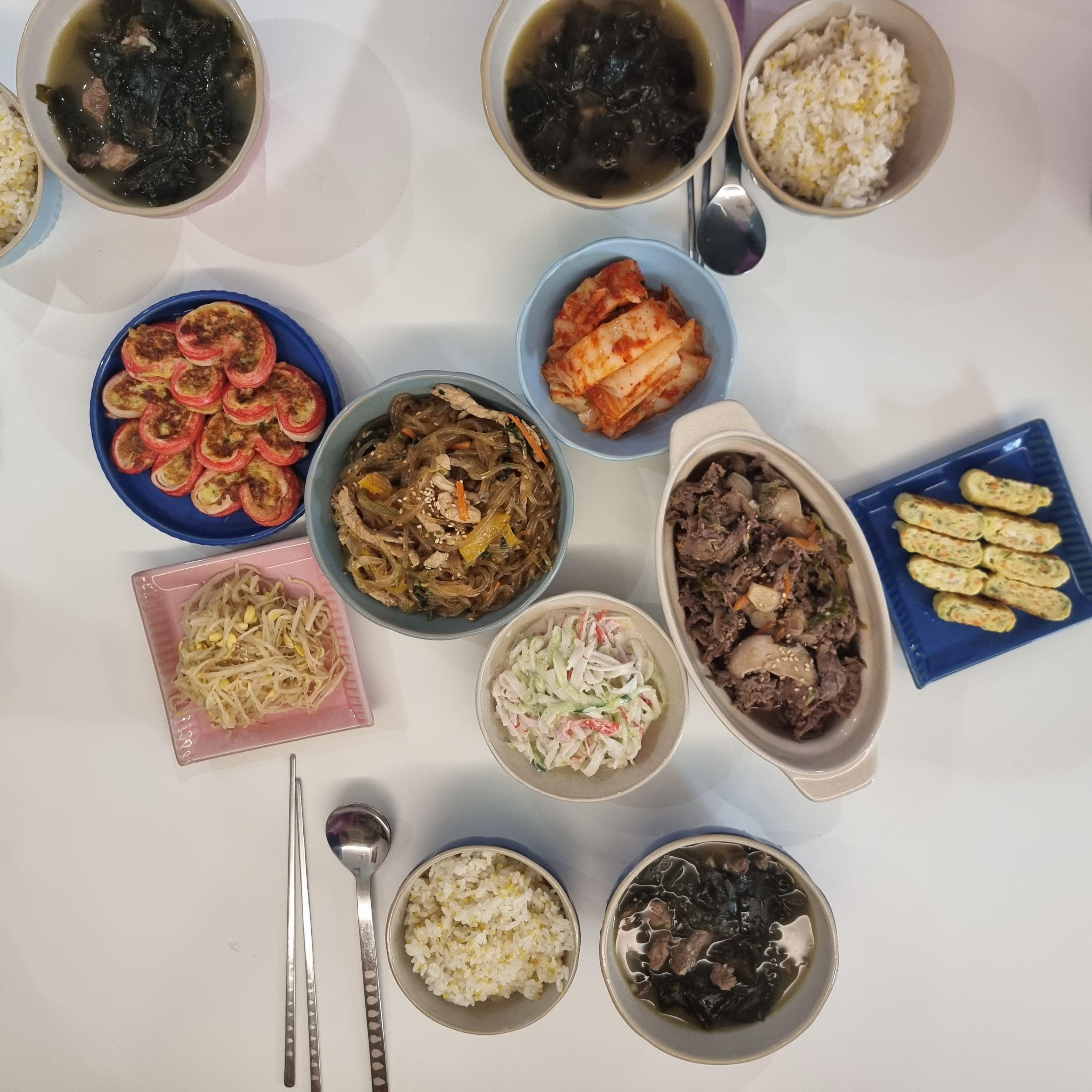  남편 생일상 차리기 상차림 메뉴 추천 6가지