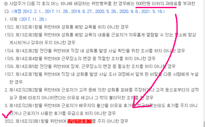 난임휴가