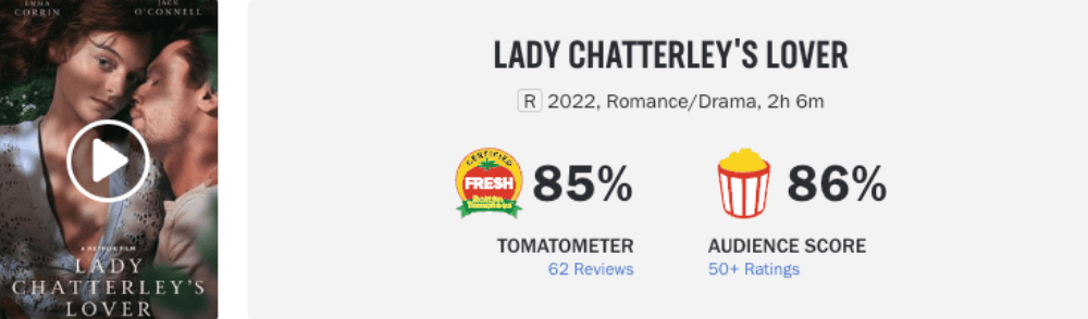 로튼토마토 평가 점수 85%