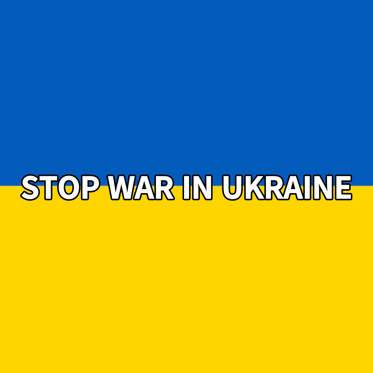  STOP WAR IN UKRAINE