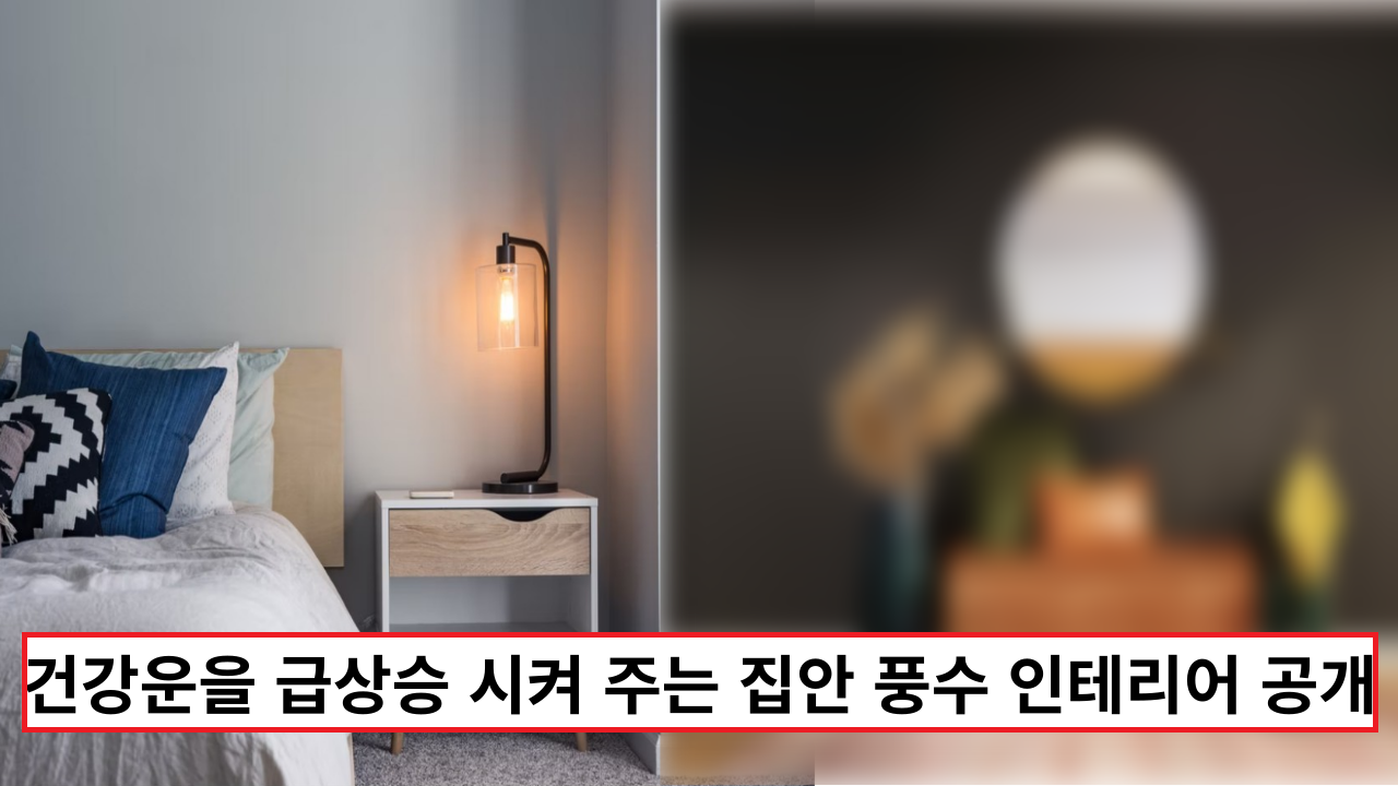  건강운을 급상승 시켜 주는 집안 풍수 인테리어 공개