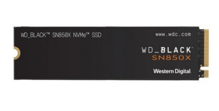 WD Black SN850X NVMe M.2 SSD