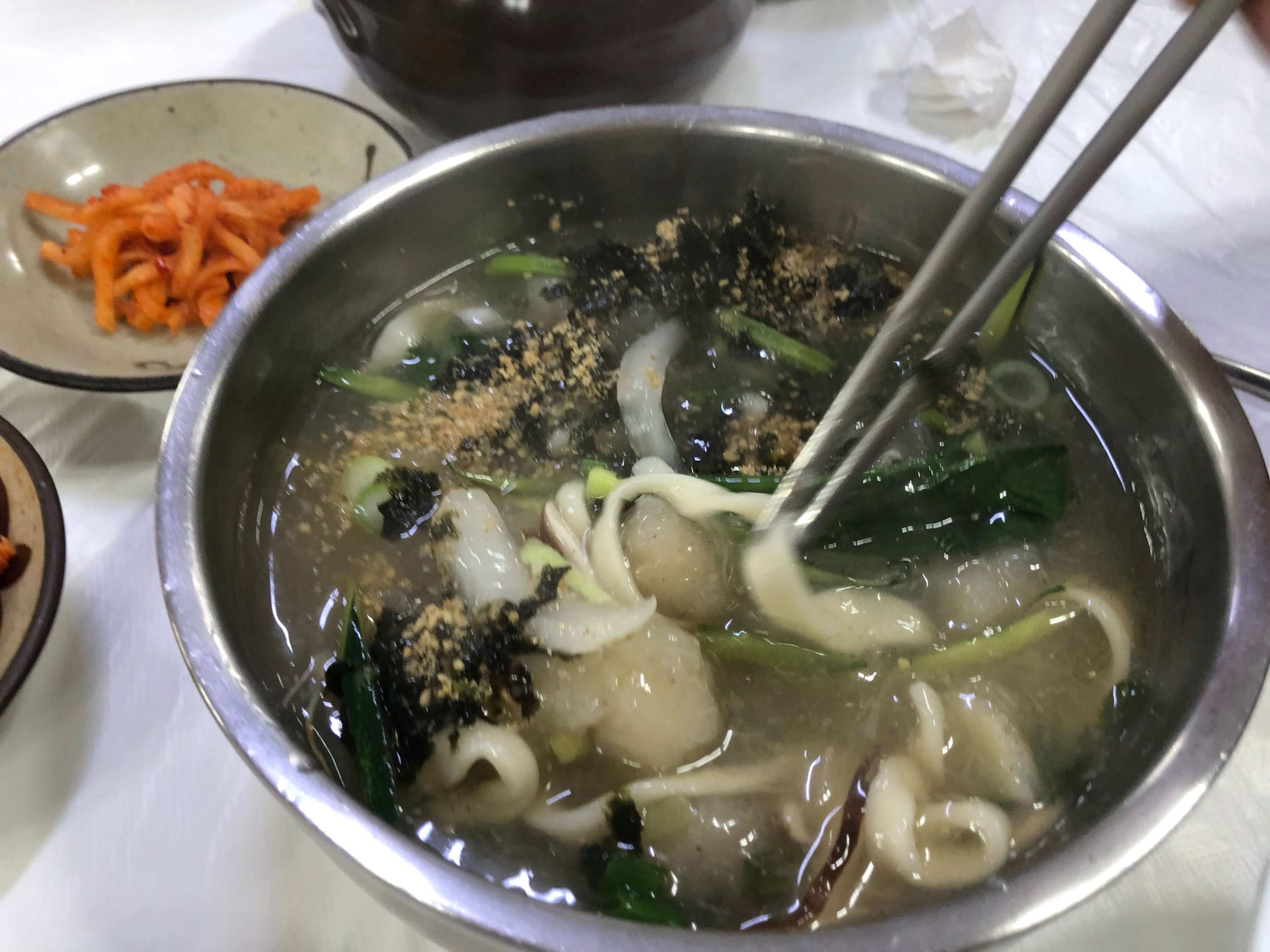 민수랜드-옹심이장칼국수 감자바우 메뉴2