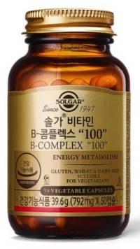 솔가 비타민B 콤플렉스 100&#44; 50캡슐&#44; 1개