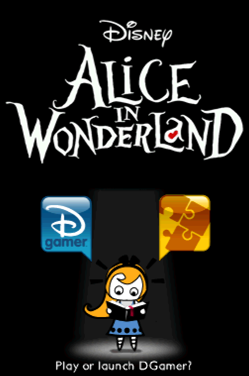  (NDS / USA) Alice in Wonderland - 닌텐도 DS 북미판 게임 롬파일 다운로드