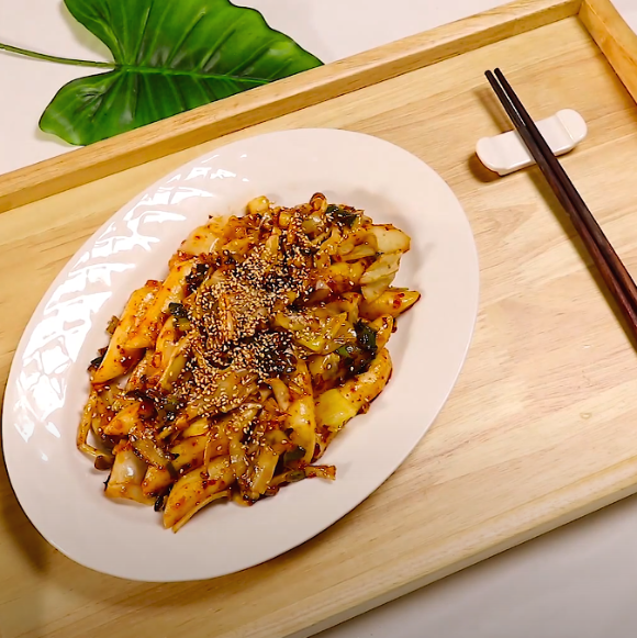  기름 떡볶이 황금 레시피 ! 5분 완성 요리
