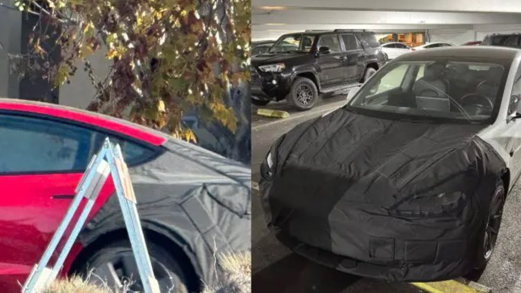 Highland 프로젝트는 Model 3 외관의 전면 및 후면 부분 디자인을 변경하고 새 카메라를 장착하고 온도 센서를 삭제합니다.  출시된 지 7년이 된 모델3에서 부분변경이라고 생각하시면 됩니다.