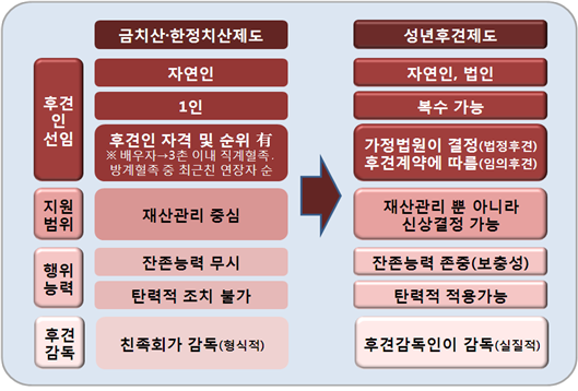 성년후견제도-특징
