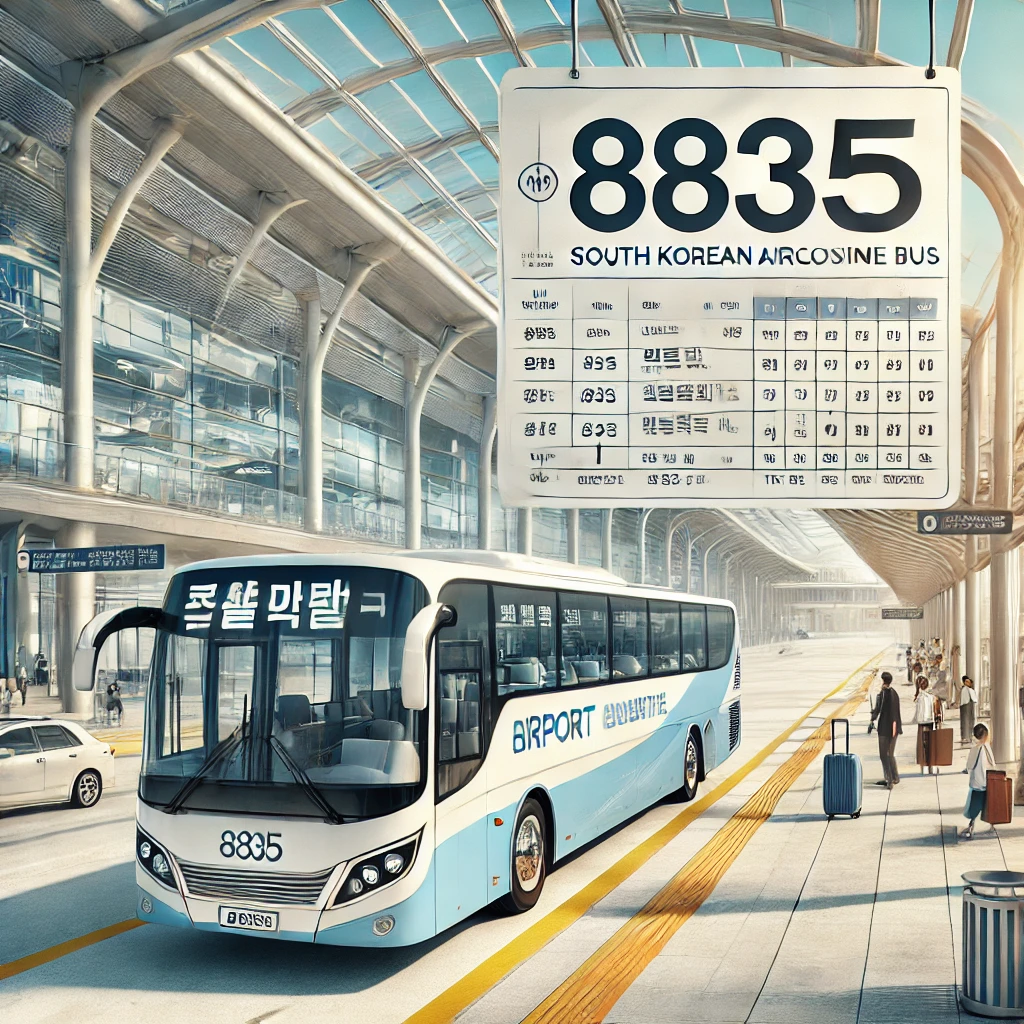 8835번 공항버스 시간표&amp;#44; 공항버스 8835 예매 3
