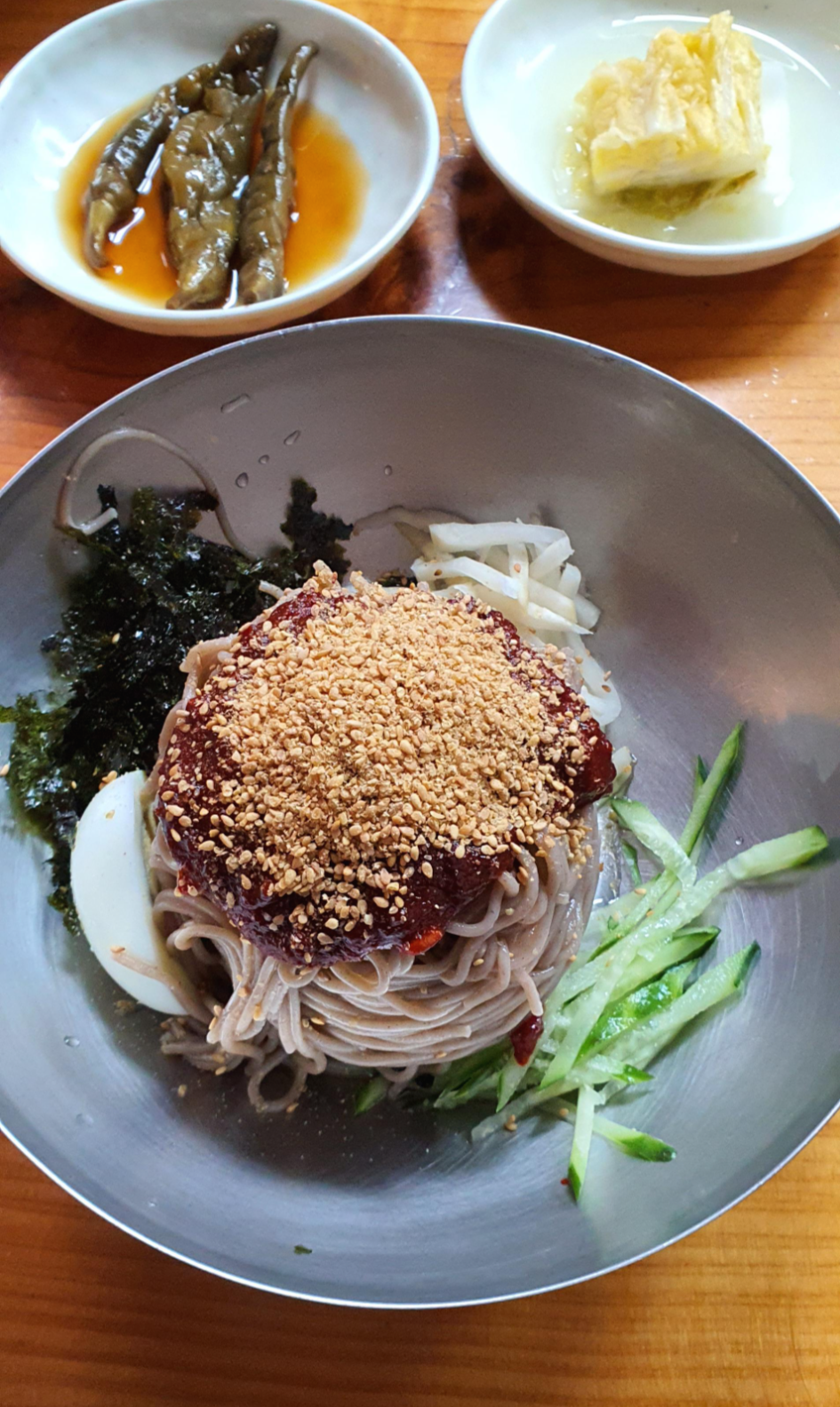 메밀막국수 가평 잣 만두 한방수육 전문 가평 막국수 맛집 청하가든