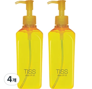 티스 딥 오프 클렌징 오일&#44; 280ml&#44; 4개
