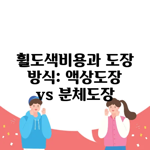 휠도색비용과 도장 방식: 액상도장 vs 분체도장