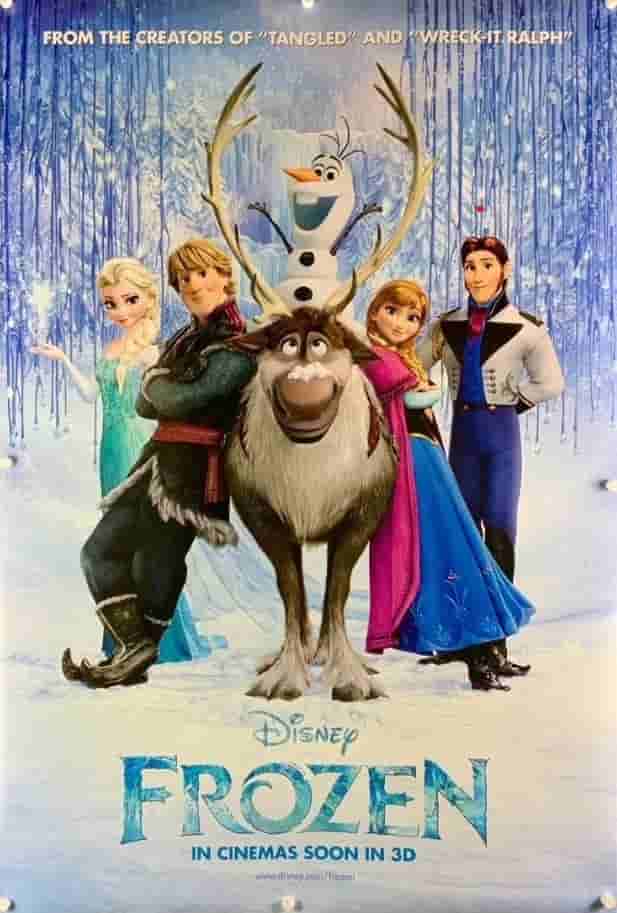 디즈니 영화의 성공작 겨울왕국