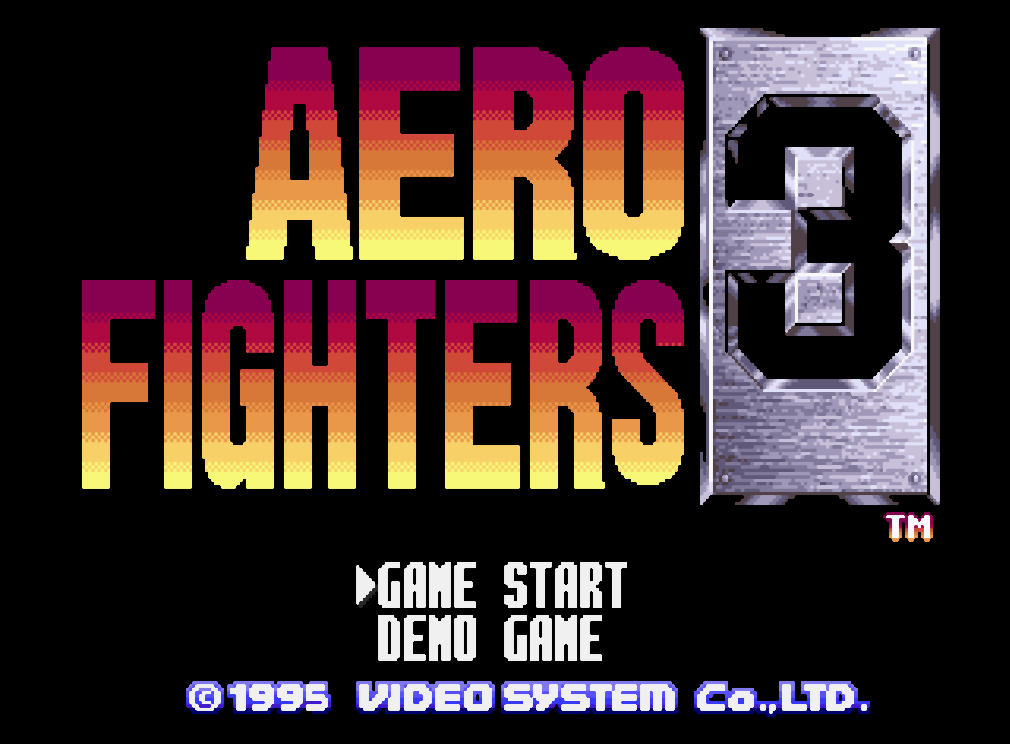  비디오 시스템 (Video System) - 에어로 파이터 3 세계판 Aero Fighters 3 World (네오지오 CD - NG-CD - iso 다운로드)
