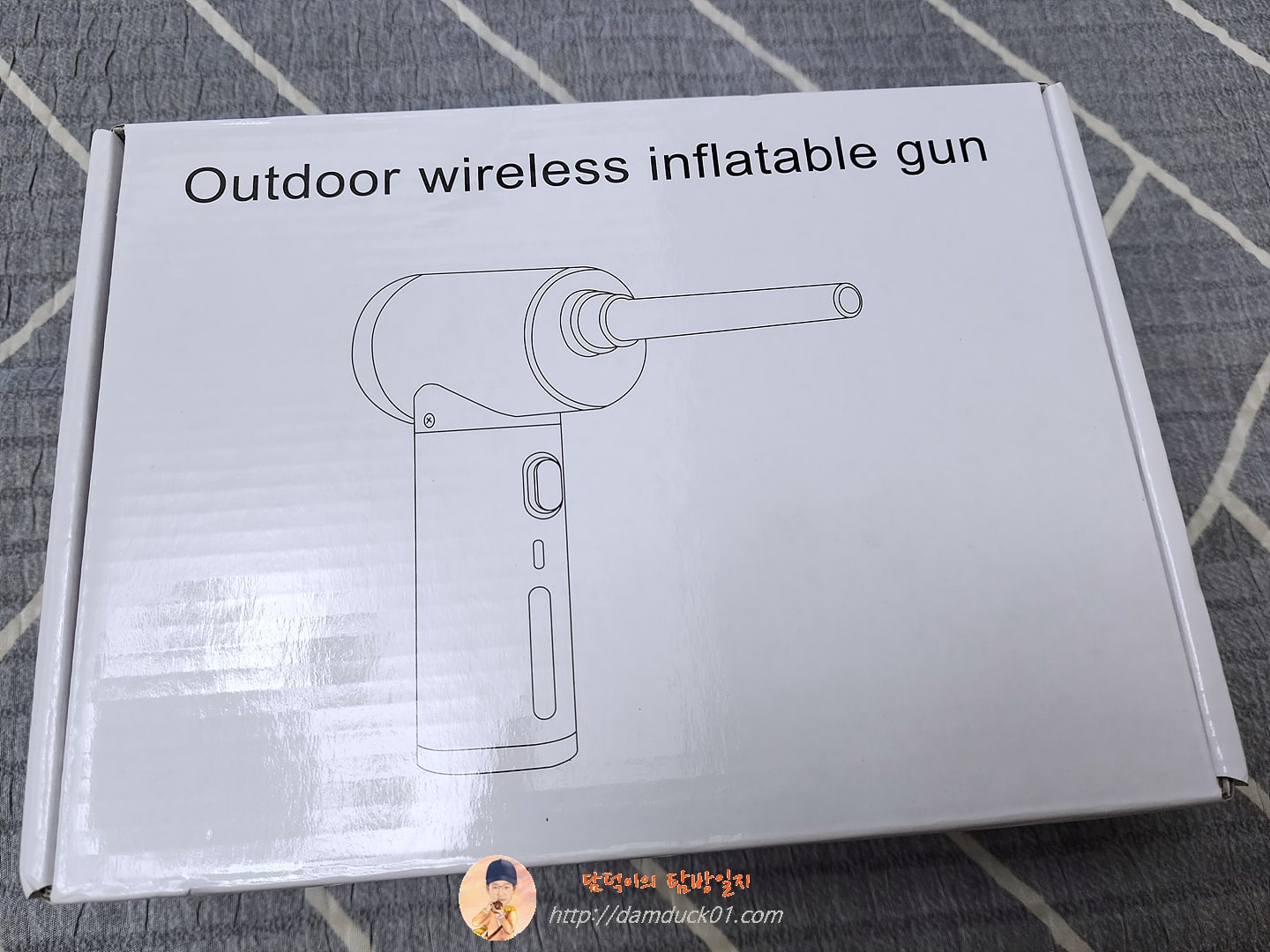 Outdoor wireless inflatable gun