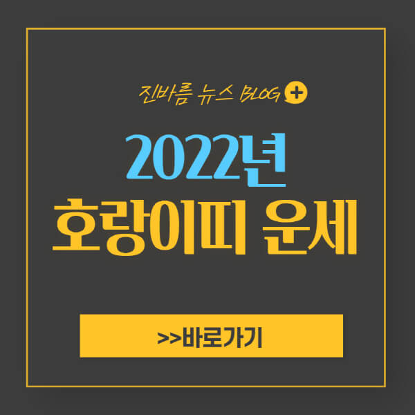 2022년-호랑이띠-운세