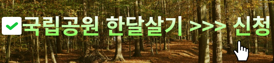국립공원할달살기신청
