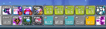  코어 젬스톤 한 키로 여러 개 까기가 가능하다? [메이플스토리]