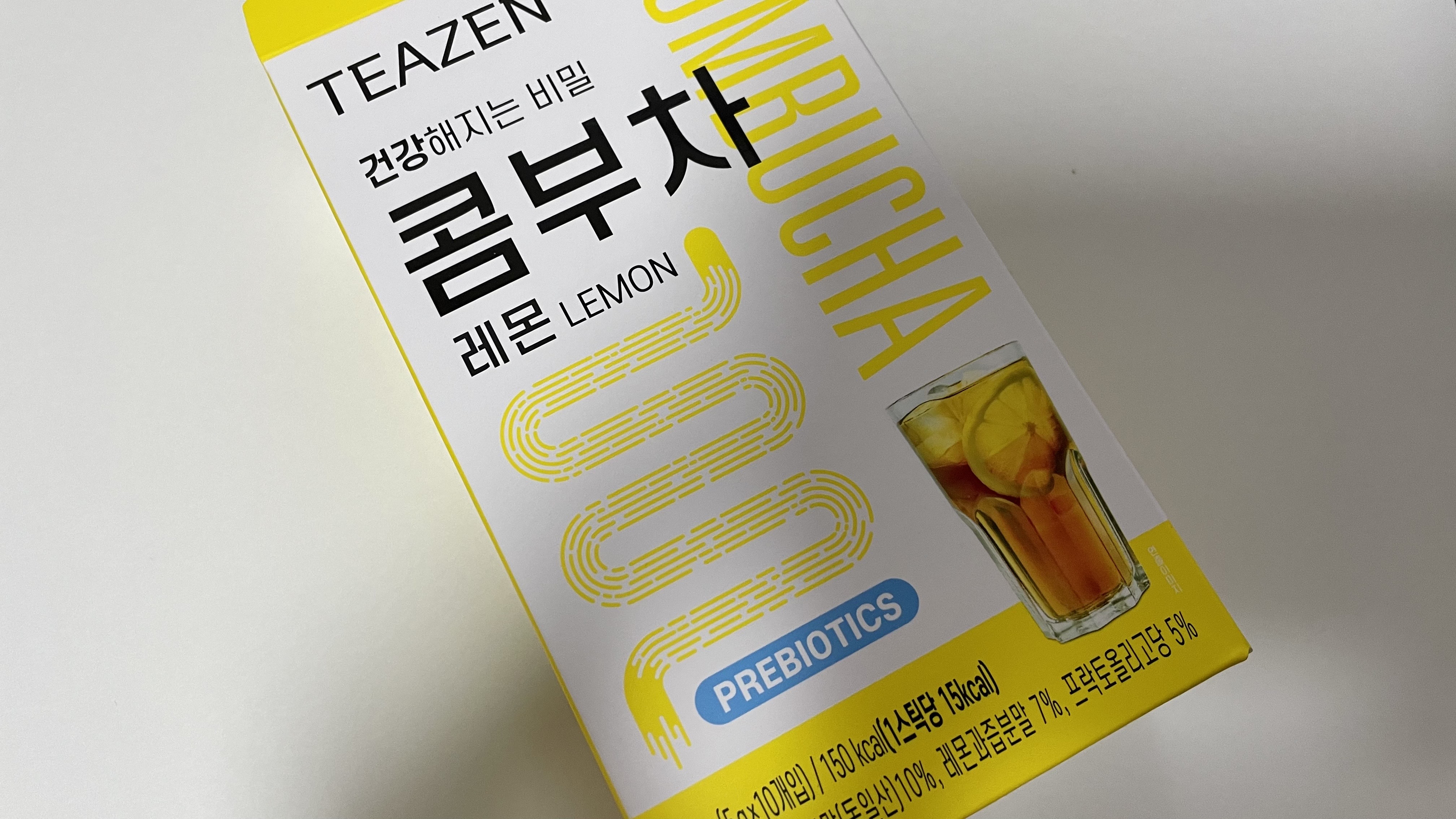  다이어트 차.티젠 콤부차 레몬